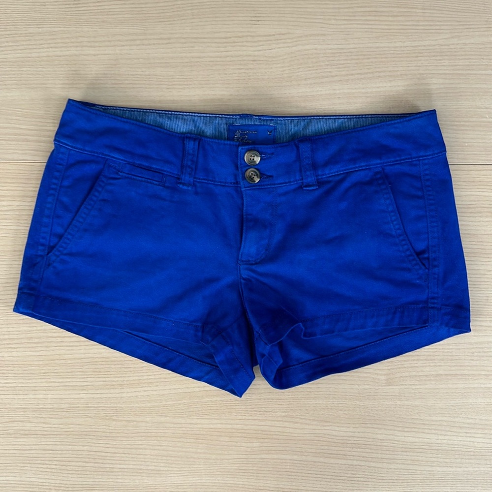 American Eagle Blue Shorts 00